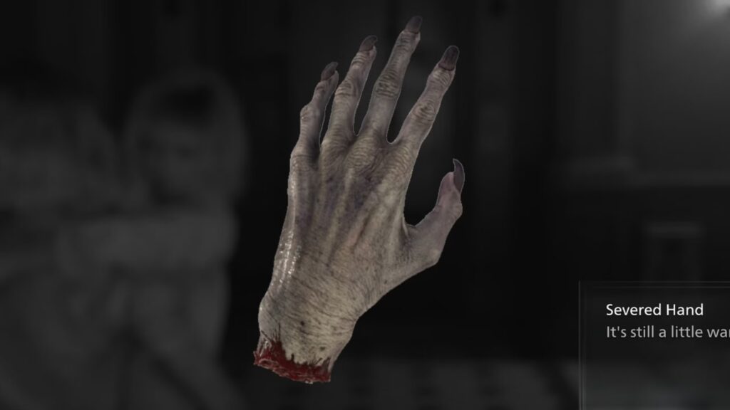 Cómo usar la mano cortada en Resident Evil Requiem