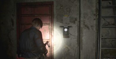 Dónde encontrar la manivela en la instalación de aguas residuales en RE9