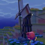 Pokémon voladores de playa desolada en Pokopia