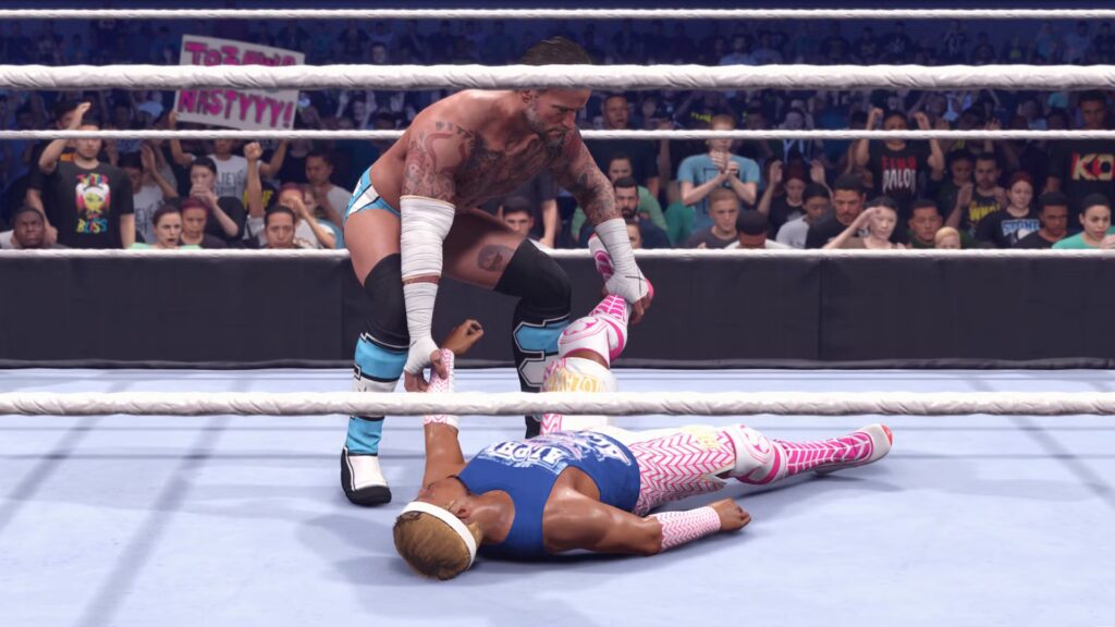 Cómo arrastrar oponentes en WWE 2K26