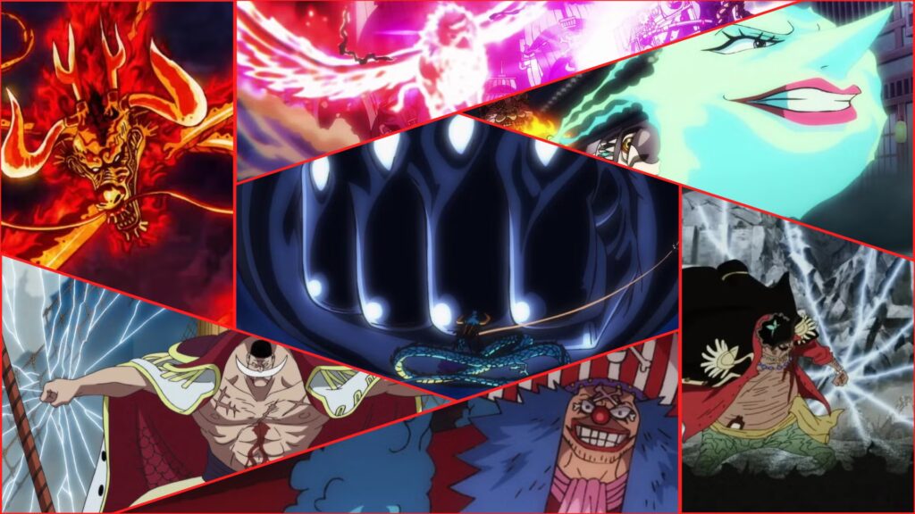 El ataque más fuerte de cada Yonko, clasificado