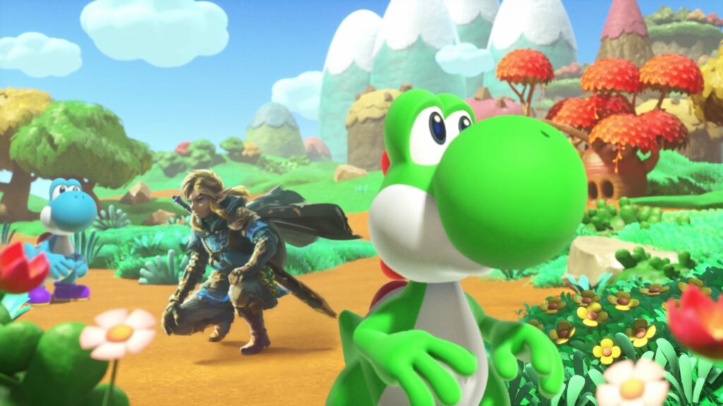 Yoshi en Switch 2 es más grande que Tears of the Kingdom en al menos una forma extraña