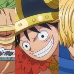 El episodio 1157 de One Piece muestra la fuerza del trío de monstruos