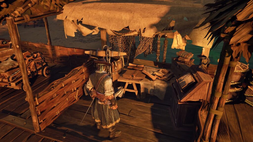 Cómo hacer muelles en Windrose