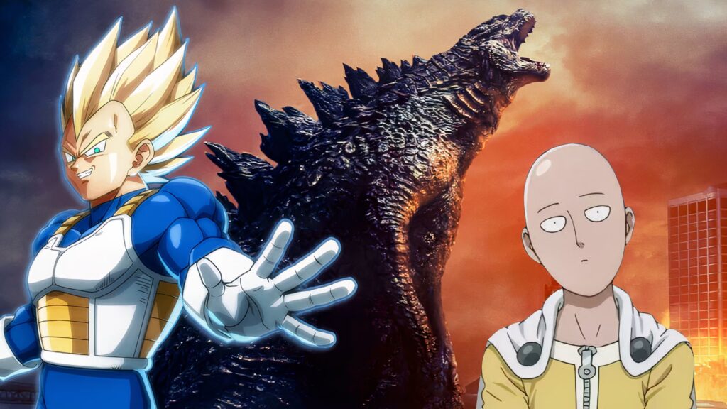 5 héroes shonen que podrían derrotar a Godzilla