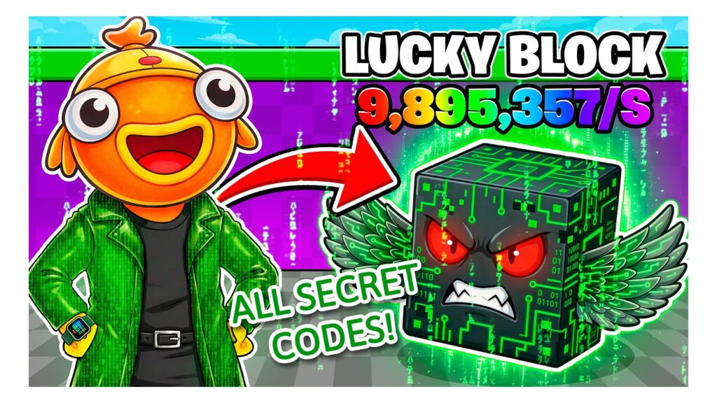 Todos los códigos de bloqueo de Be a Lucky en Fortnite