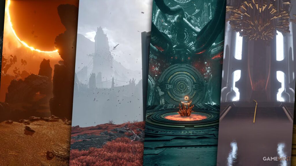 Todos los biomas en Saros