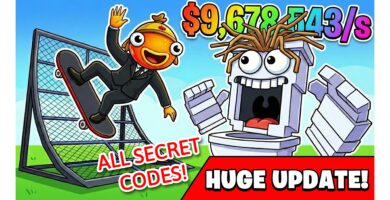 Todos los códigos de Skate For Brainrots en Fortnite