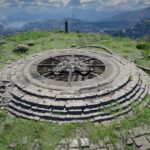 Guía de rompecabezas de la antigua puerta sellada en el desierto carmesí