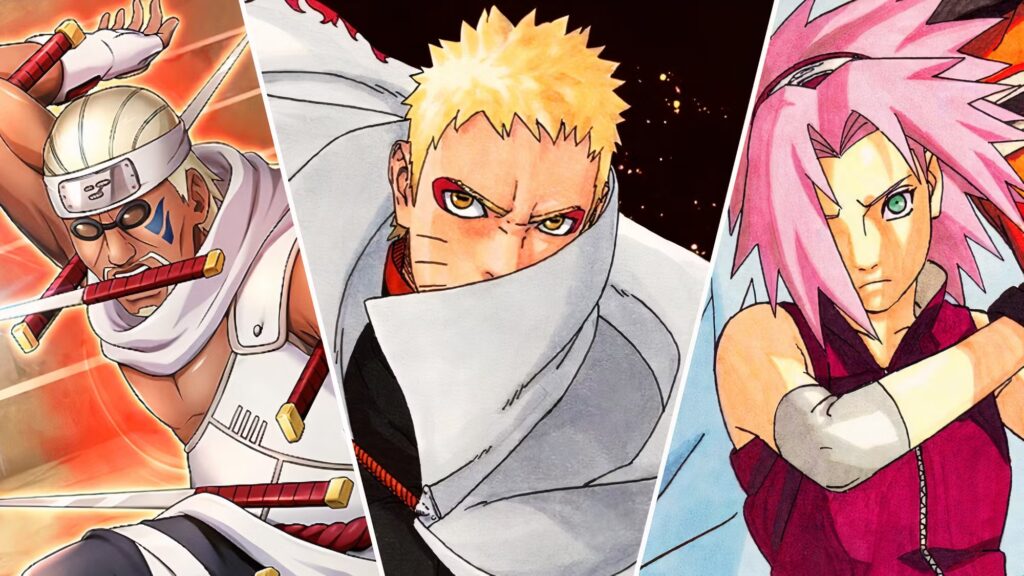 9 ninjas con las mayores reservas de chakra, clasificados