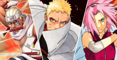 9 ninjas con las mayores reservas de chakra, clasificados