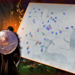 Mapa interactivo de Abyss - Desierto carmesí