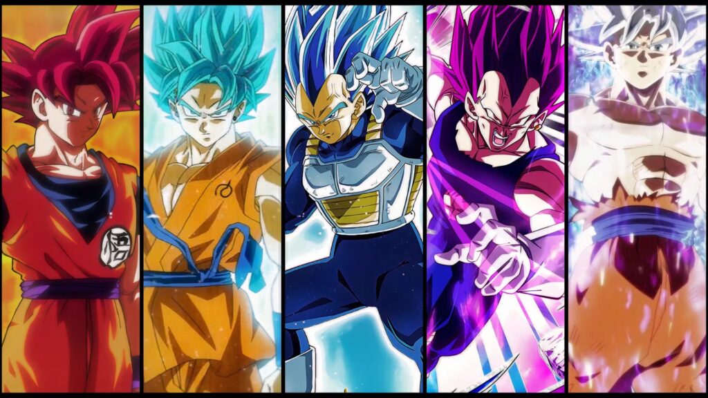 Dragon Ball: Cada transformación de Dios, clasificada