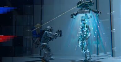 Cómo infligir daño usando enemigos en Pragmata (simulación de entrenamiento 6)