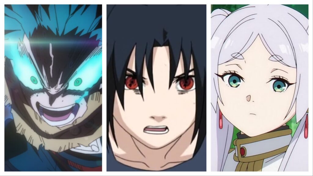 6 personajes de anime que rivalizan con Sasuke en fuerza