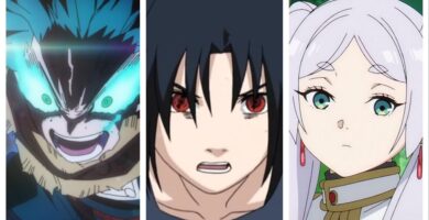 6 personajes de anime que rivalizan con Sasuke en fuerza