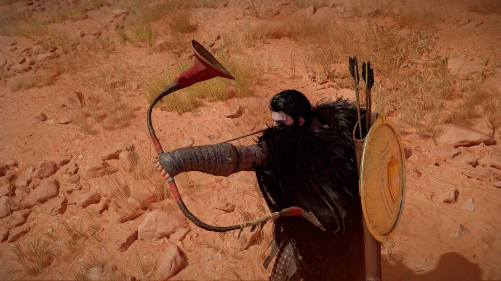 Ubicación del arco de los ecos divinos en el desierto carmesí