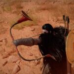 Ubicación del arco de los ecos divinos en el desierto carmesí