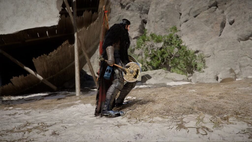 Ubicación del hacha de avaricia de dos cabezas en el desierto carmesí