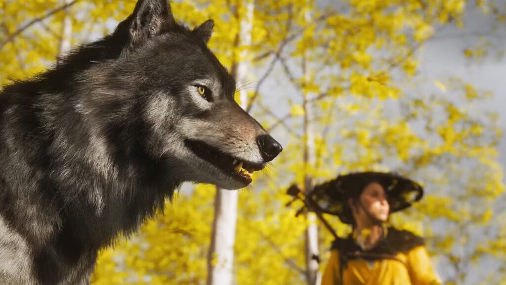 Las caricias del lobo de Ghost of Yotei son en realidad mucho más extrañas de lo que crees