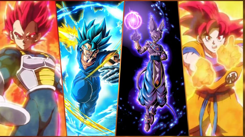 Los ataques de Dios Ki más fuertes en Dragon Ball