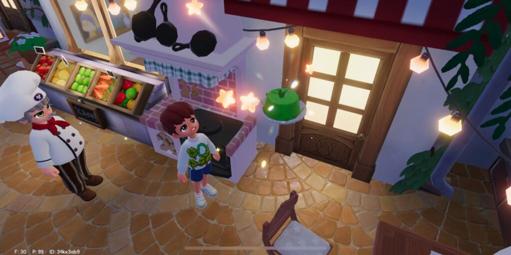 Receta de pastel de hierba en Heartopia