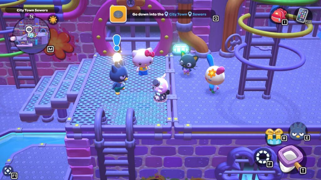 Cómo completar la misión de arriba y de abajo en Hello Kitty Island Adventures