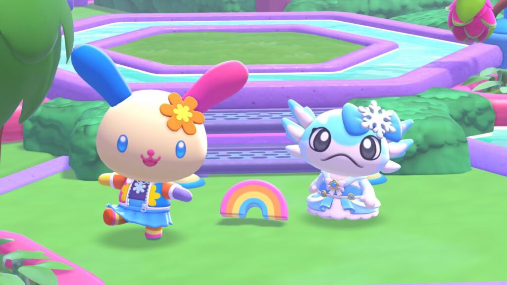 Dónde encontrar rayos de arcoíris en Hello Kitty Island Adventure
