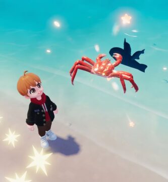 Ubicación del cangrejo real en Heartopia