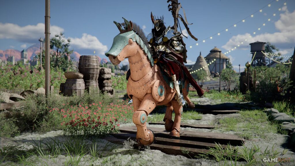 Cómo conseguir una montura de caballo robot en Crimson Desert