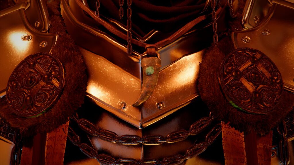 Ubicación legendaria del collar de relámpagos en el desierto carmesí