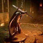 Ubicación de la espada del veredicto justo en el desierto carmesí