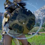 Ubicación del escudo ornamentado del artesano en el desierto carmesí