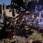 Ubicación de la lanza electro-mecha en el desierto carmesí