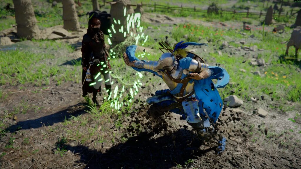 Cura a 3 aliados usando Force Palm Healing