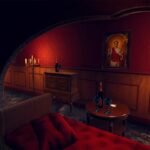 Solución de rompecabezas de pintura de trampilla en Limpiador de escena del crimen (Círculo de amigos)