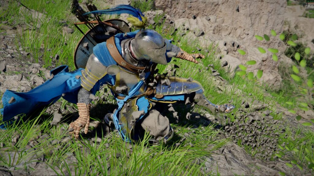 Cómo deslizarse 50 metros hacia abajo en Crimson Desert (deslizándose por la pendiente)