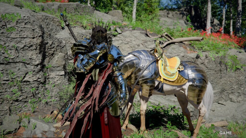 Cómo convocar e intercambiar monturas en Crimson Desert