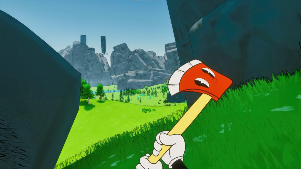 El nuevo juego Steam de supervivencia en mundo abierto 'roba' la presentación de Cuphead y le da la jugabilidad de Minecraft