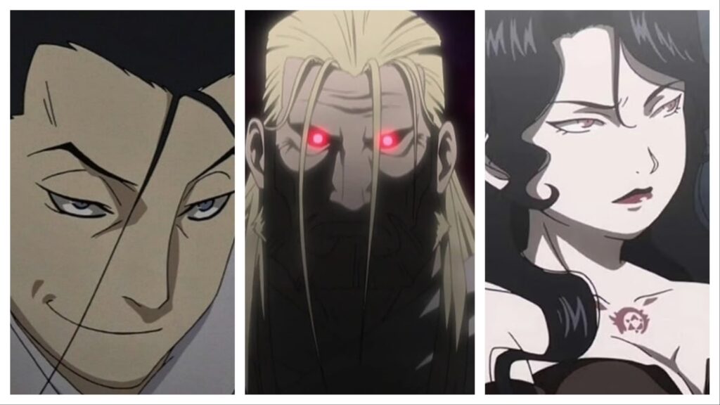 Fullmetal Alchemist: 10 villanos más fuertes, clasificados