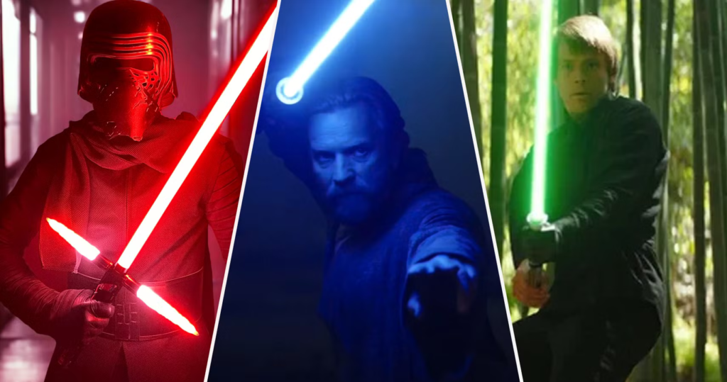 Star Wars: Todos los colores de sables de luz, explicados