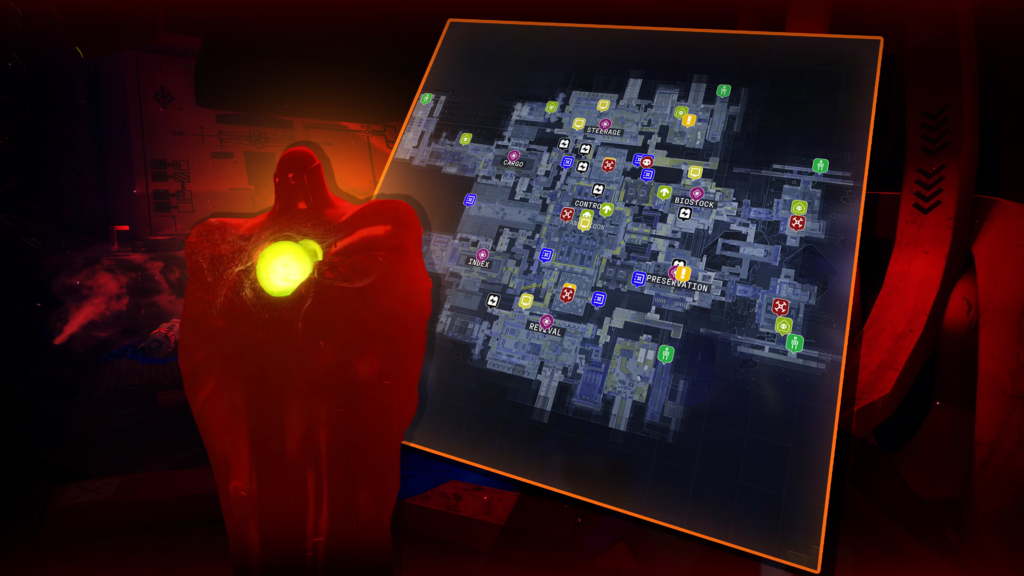 Mapa interactivo de Cryo Archive - Maratón