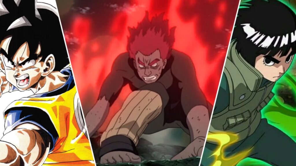 7 artistas marciales del anime que pueden vencer a Might Guy