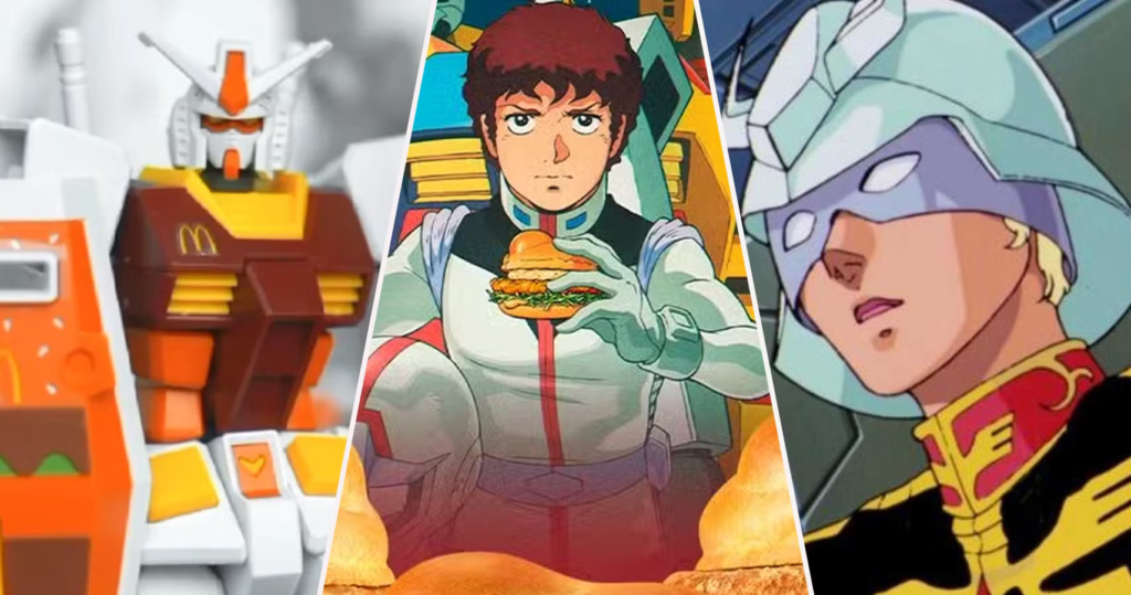 El anime original de Gundam está obteniendo una colaboración de McDonald's fuera de este mundo