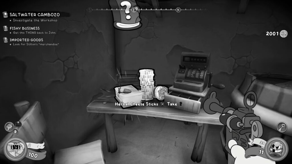 Ubicación de mercancías importadas de Stilton – Mouse: PI for Hire