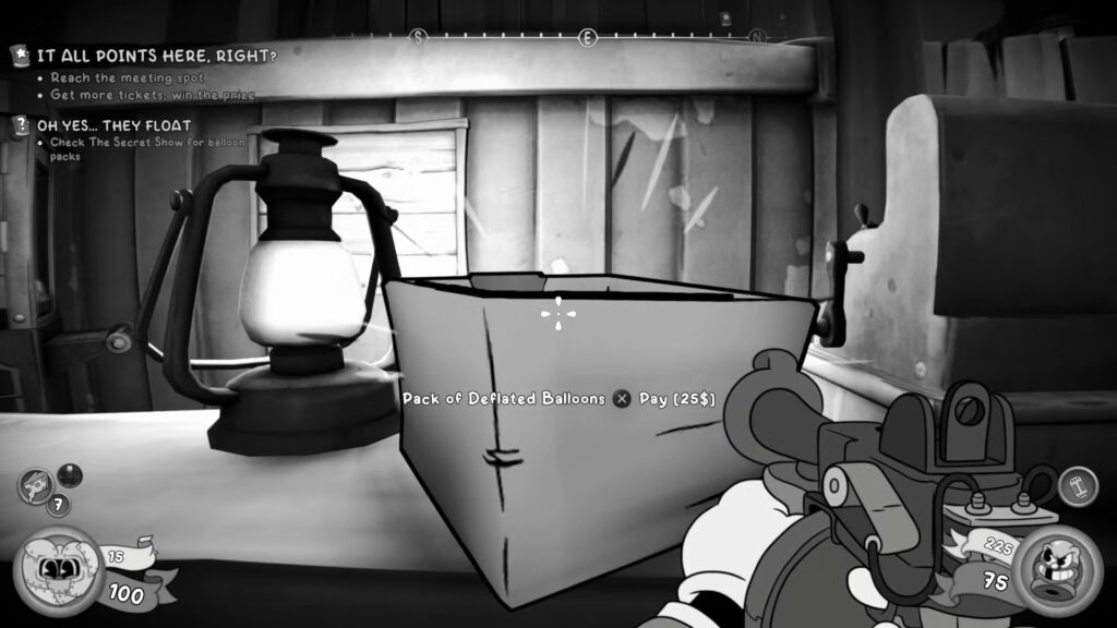 Mouse PI for Hire Oh Yes They Float Tutorial - Ubicación del paquete de globos