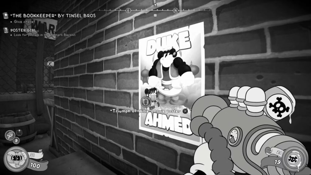 Tutorial de Mouse PI for Hire Poster Girl - Ubicación de los carteles