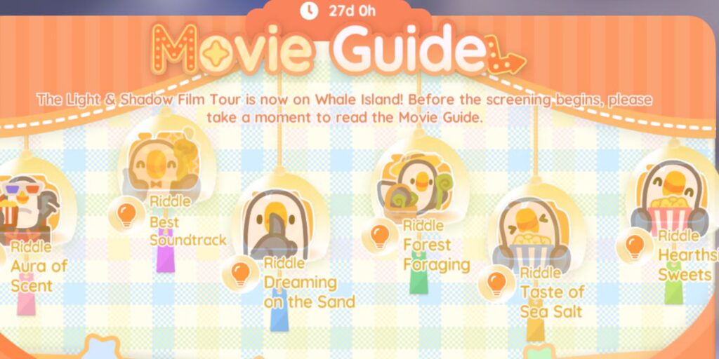 Todas las ubicaciones de burbujas de Emoji en la guía de la película Heartopia