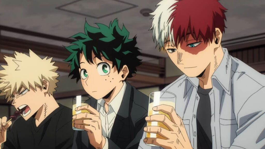 El tráiler de My Hero Academia revela un emotivo primer vistazo al salto temporal de 8 años