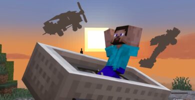 El nuevo mod de Minecraft te permite construir todo tipo de vehículos